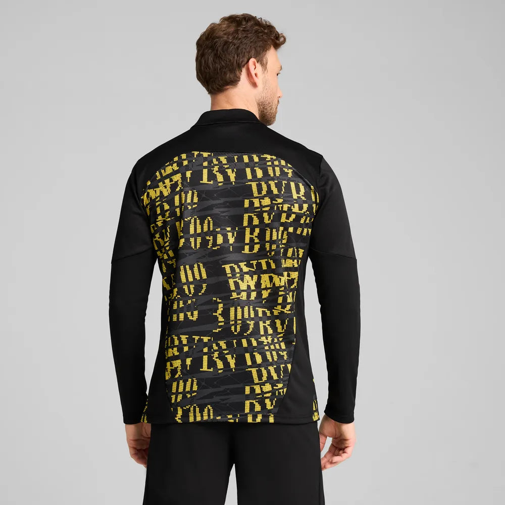 Puma BVB Prematch 1/4 Zip Top