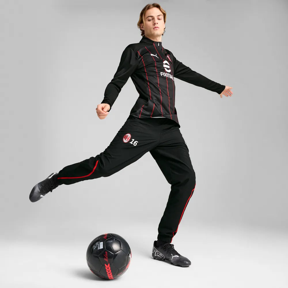 Puma AC Milan Prematch 1/4 Zip Top